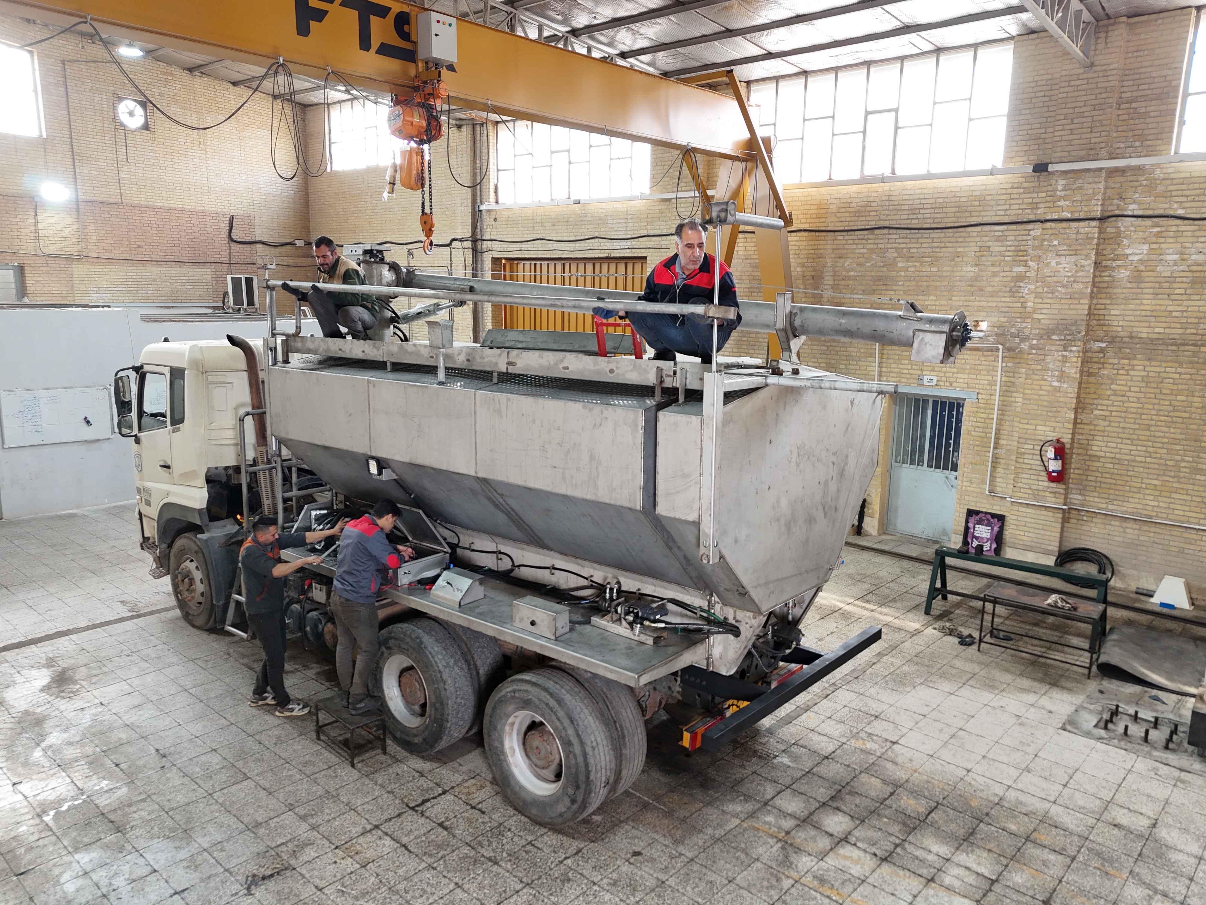 ANFO Truck side view